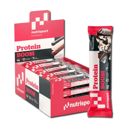 Bar Protein Boom Stracciatella | (49 gr unidad)